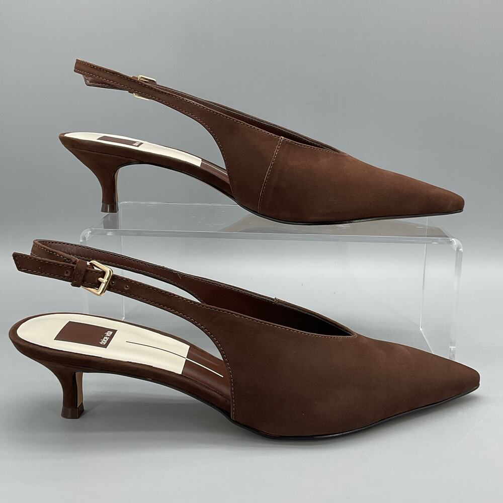Dolce Vita Brown Slingback Heels